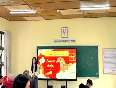 SINH HOẠT CÂU LẠC BỘ TIẾNG ANH THÁNG 2 CHỦ ĐỀ: “TRUY TÌM KHO BÁU TẾT”