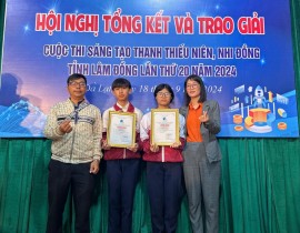 Sáng tạo thanh thiếu niên nhi đồng Tỉnh Lâm Đồng 2024